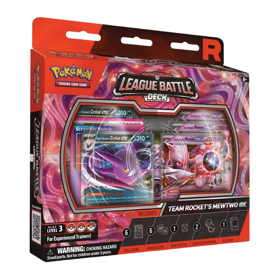Pokémon Team Rocket's Mewtwo ex – League Battle Deck