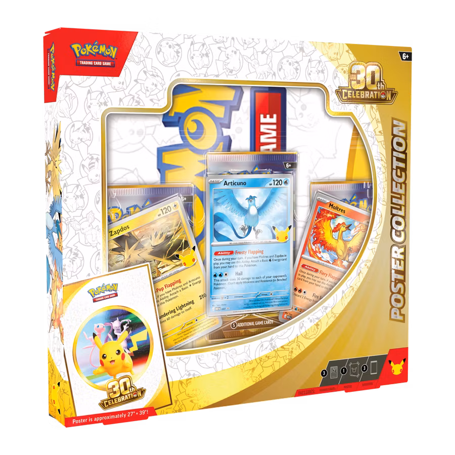 Pokémon 30th Celebration – Poster Collection