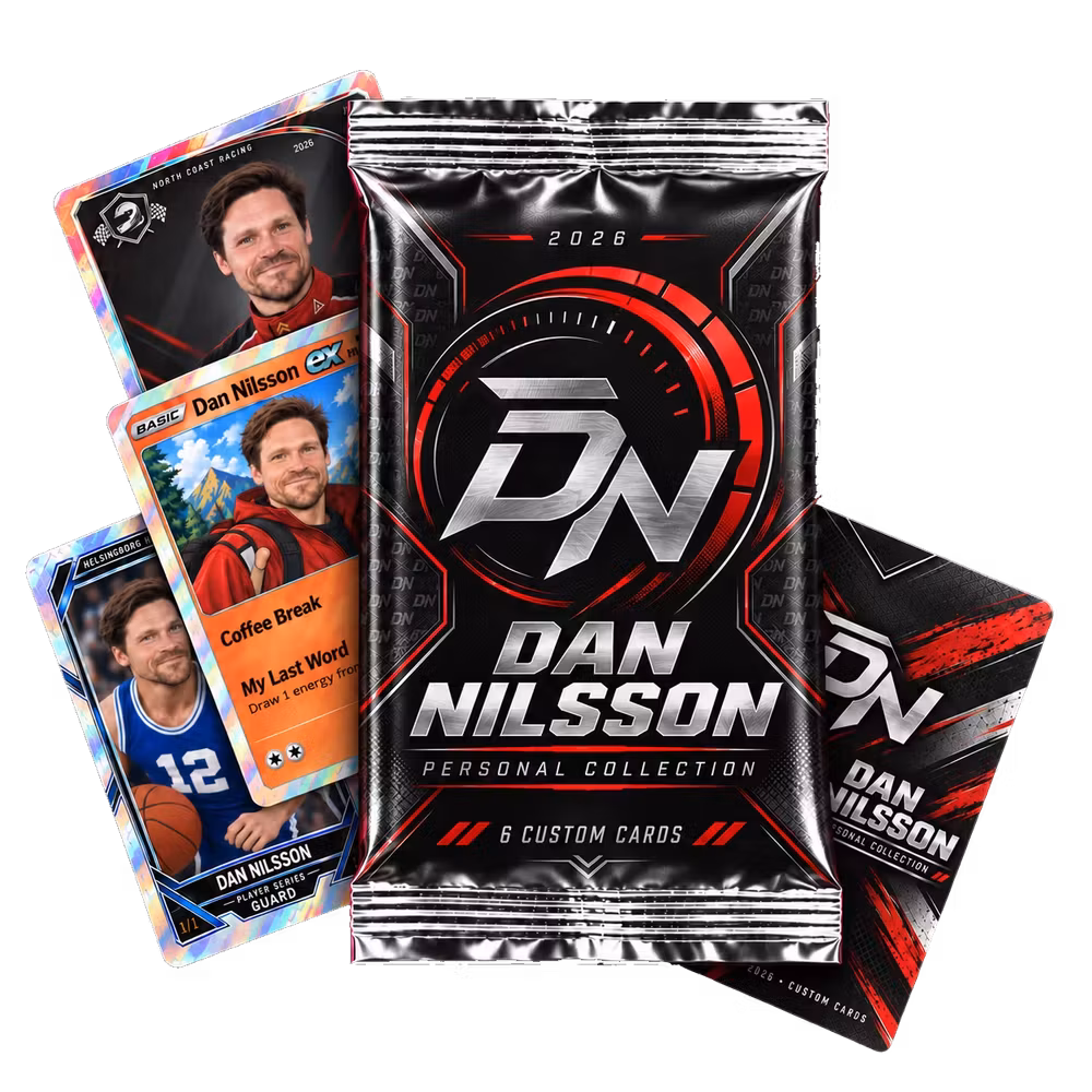 ditt pack med korten utspridda