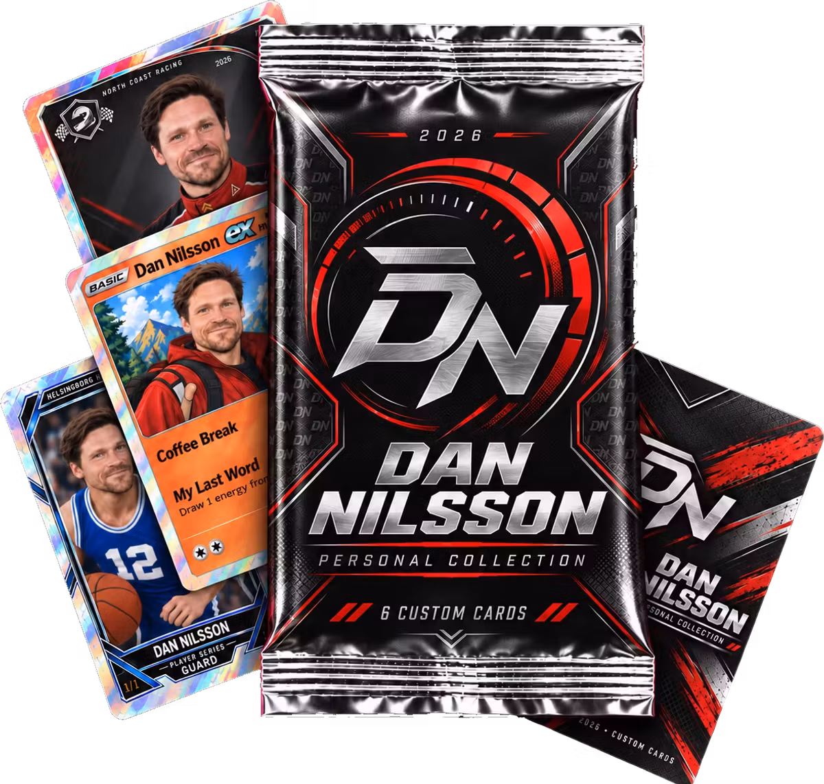 Dan Nilsson-pack med kort