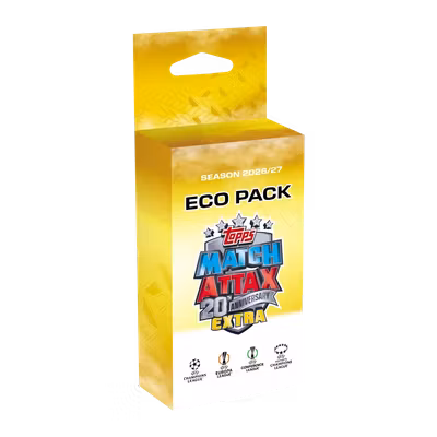 Topps Match Attax Extra UEFA Club Competitions 2026/27 – Eco Pack