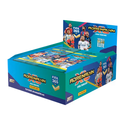 Panini FIFA 365 Adrenalyn XL 2027 – Fat Pack, display