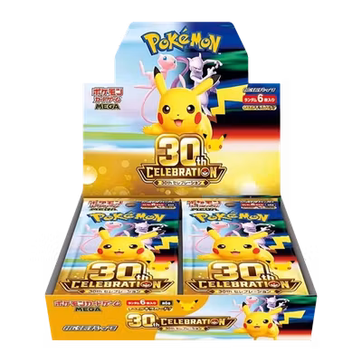 Pokémon 30th Celebration Booster Box (Japansk)