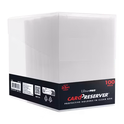 Ultra Pro Card Preservers 35pt – 100-pack