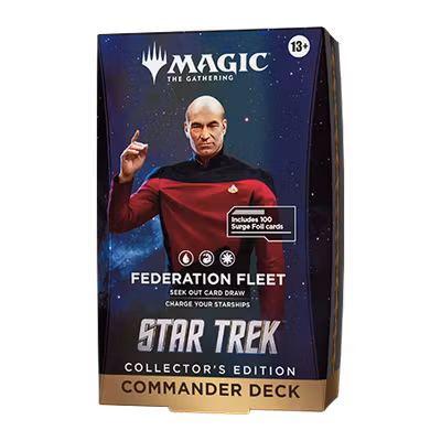 Magic: The Gathering Star Trek – Collector's Edition Commander Deck: Federation Fleet
