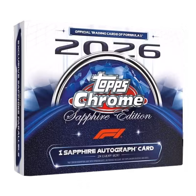 Topps Chrome F1 2026 – Sapphire Edition Box