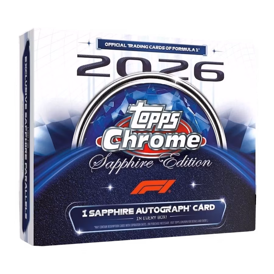 Topps Chrome F1 2026 – Sapphire Edition Box