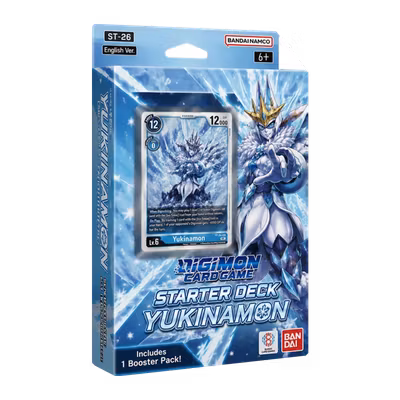 Digimon Card Game: Yukinamon (ST-26) Starter Deck