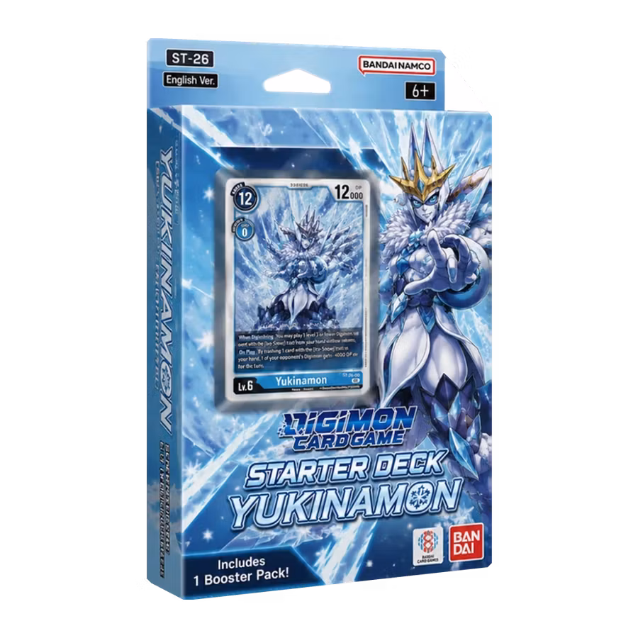 Digimon Card Game: Yukinamon (ST-26) Starter Deck