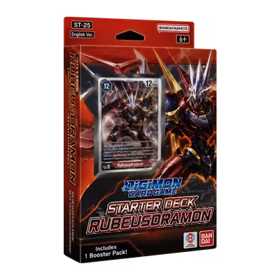 Digimon Card Game: Rubeusdramon (ST-25) Starter Deck