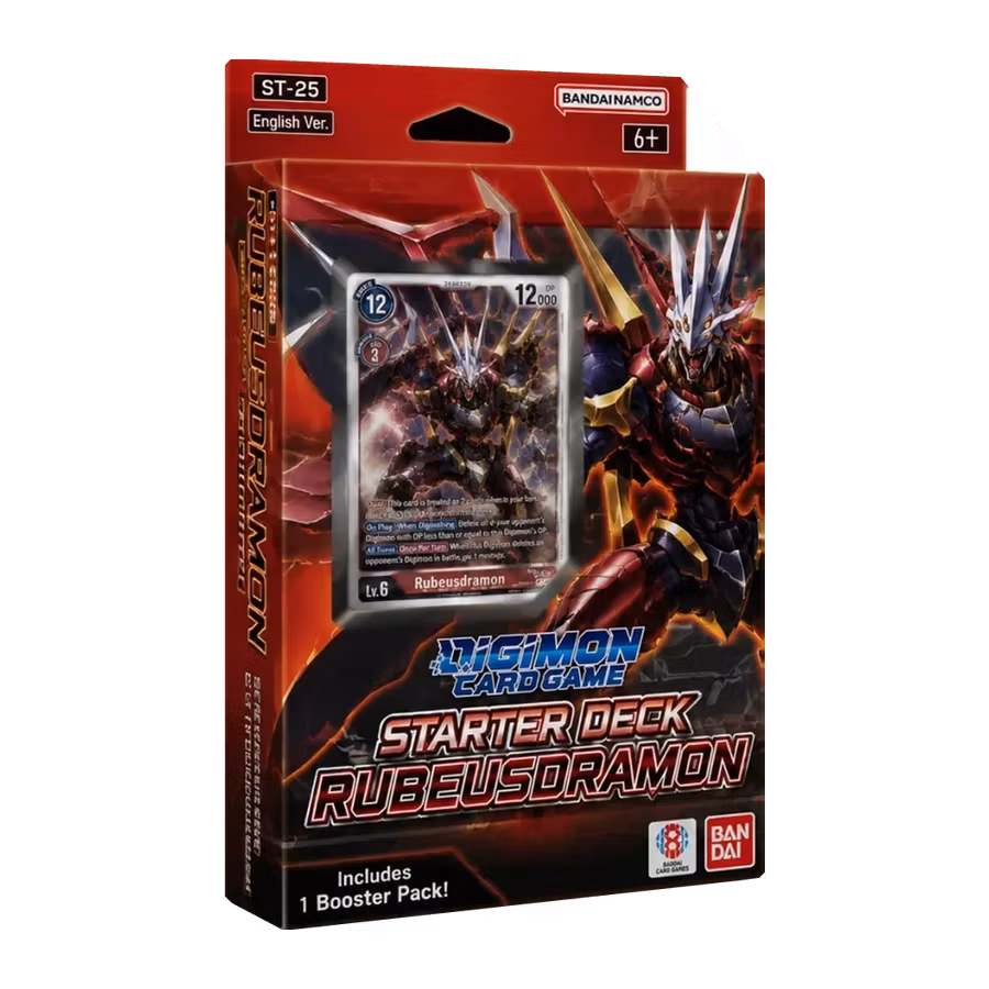 Digimon Card Game: Rubeusdramon (ST-25) Starter Deck