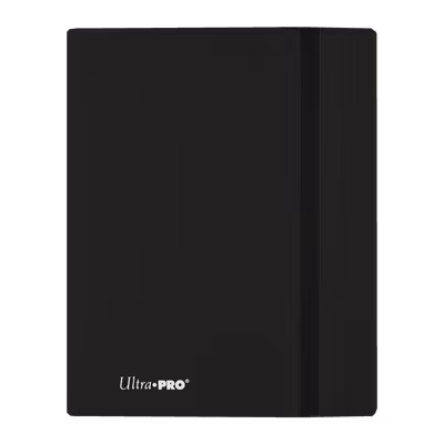 Ultra PRO Eclipse Jet Black 9-Pocket PRO-Binder
