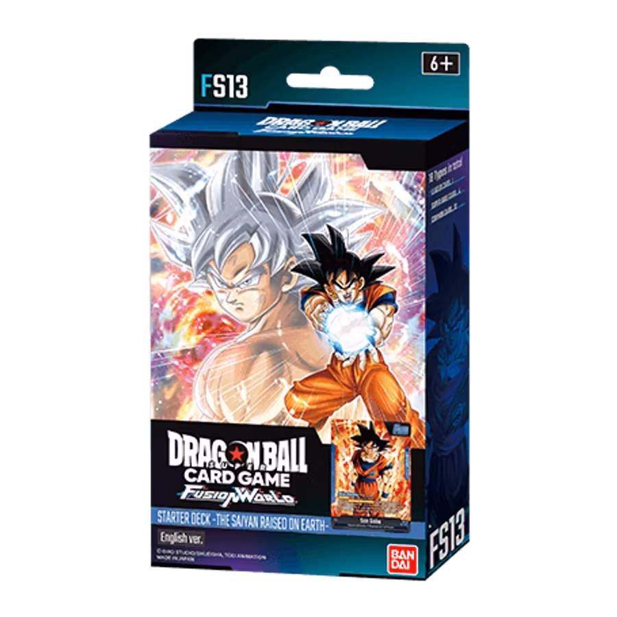 Dragon Ball Super Card Game Fusion World Starter Deck FS-13 Display