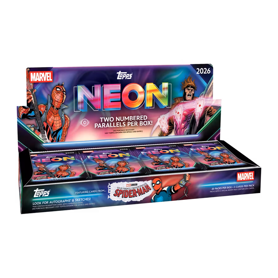 2026 Topps Marvel Neon Hobby Pack