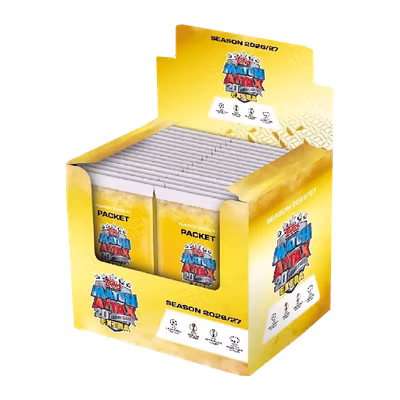 Topps Match Attax Extra UEFA Club Competitions 2026/27 – Display med 36 paket
