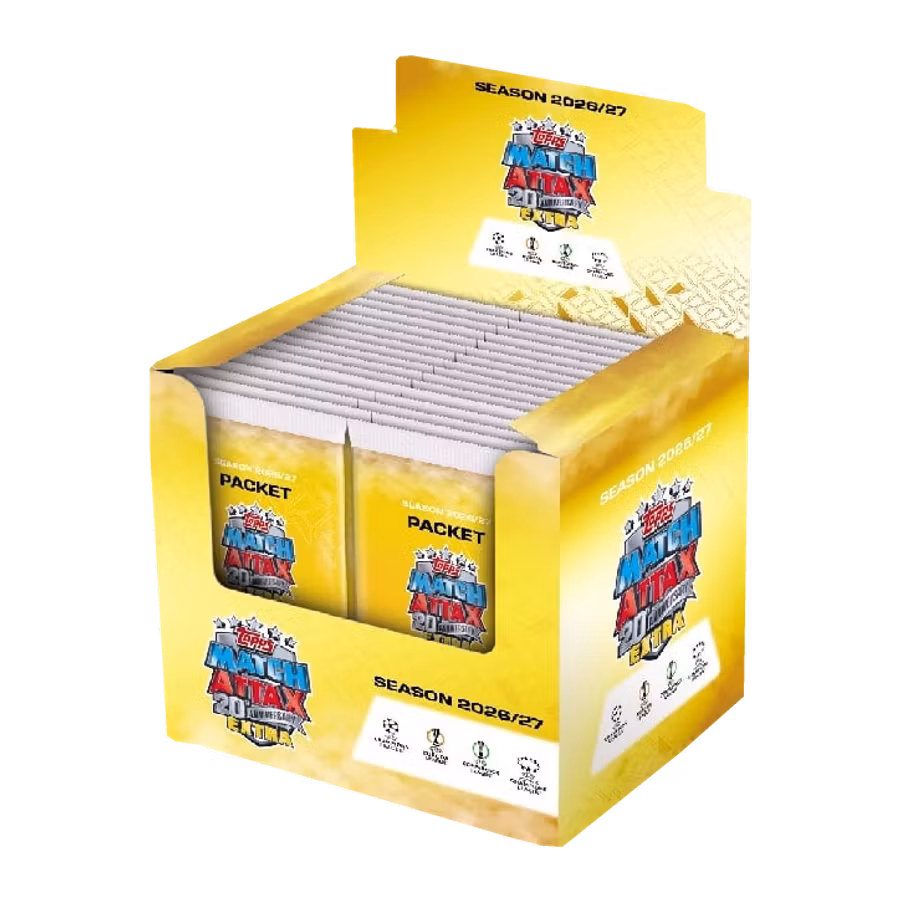 Topps Match Attax Extra UEFA Club Competitions 2026/27 – Display med 36 paket