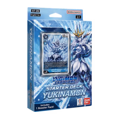 Digimon Card Game: Yukinamon (ST-26) Starter Deck