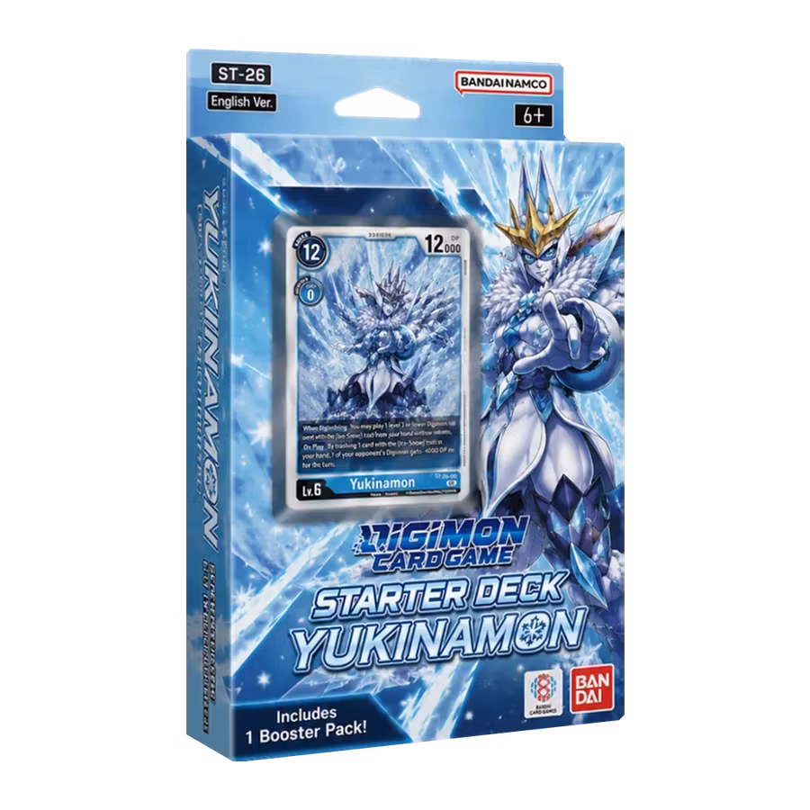Digimon Card Game: Yukinamon (ST-26) Starter Deck