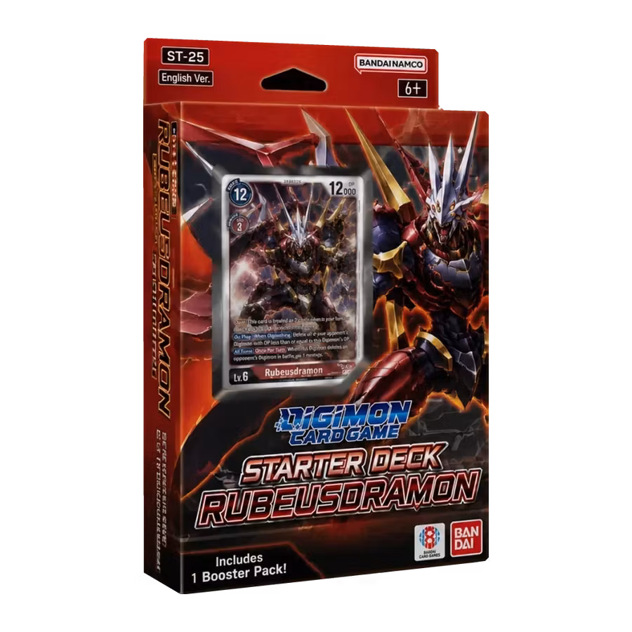 Digimon Card Game: Rubeusdramon (ST-25) Starter Deck