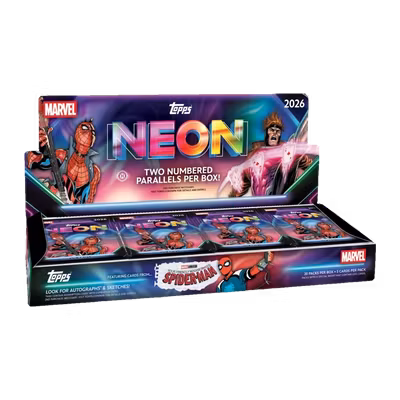 2026 Topps Neon Marvel Hobby Box