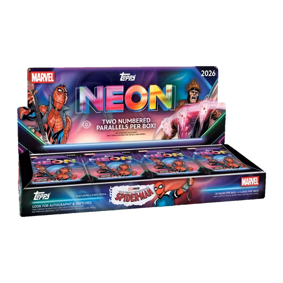 2026 Topps Neon Marvel Hobby Box