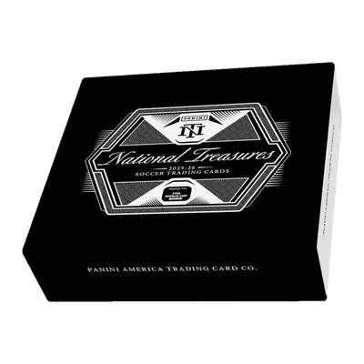 2025-26 Panini National Treasures Road to FIFA World Cup 2026 Soccer Hobby Box