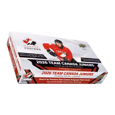 2026 Upper Deck Team Canada Juniors Hockey Hobby Box