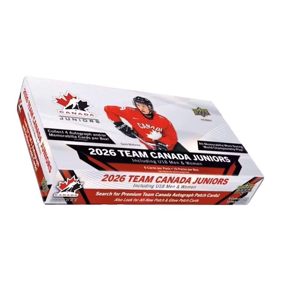 2026 Upper Deck Team Canada Juniors Hockey Hobby Box