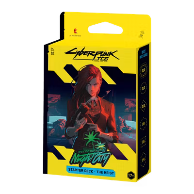 Cyberpunk TCG Welcome to Night City – Starter Deck: The Heist