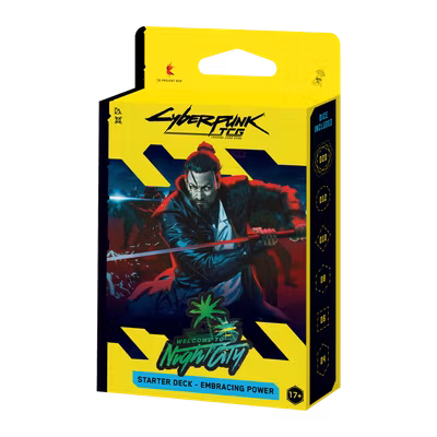 Cyberpunk TCG Welcome to Night City – Starter Deck: Embracing Power