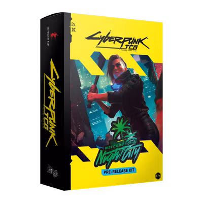 Cyberpunk TCG Welcome to Night City – Pre-release Kit