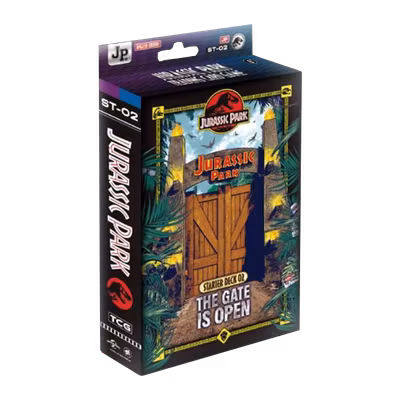 Jurassic Park Trading Card Game: The Gate Is Open (ST-02) – Starter Deck