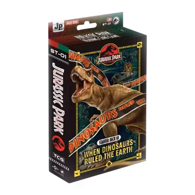 Jurassic Park Trading Card Game: When Dinosaurs Ruled the Earth (ST-01) – Starter Deck
