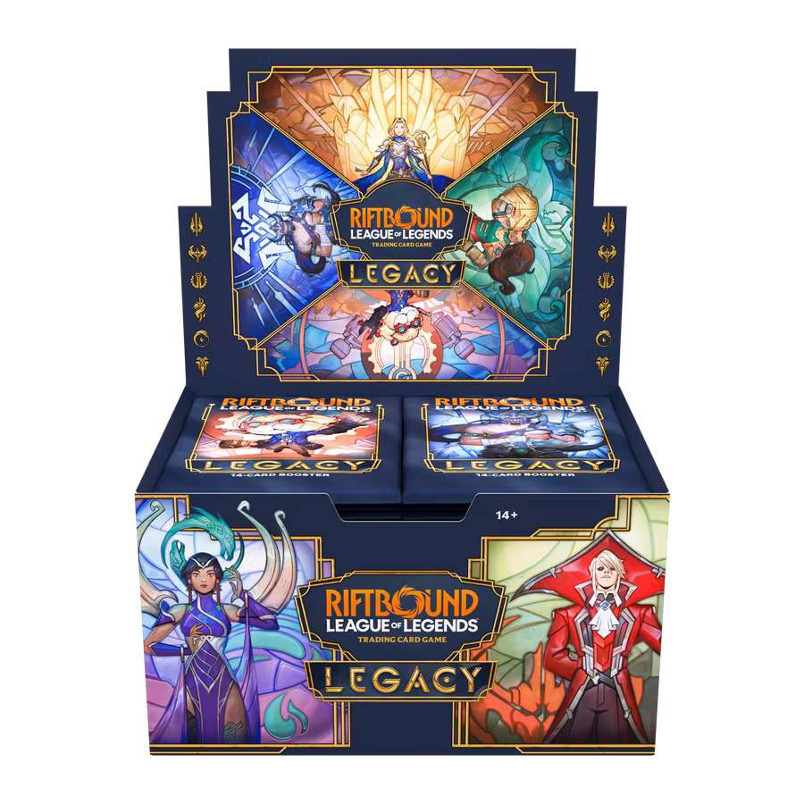 Riftbound: League of Legends TCG Legacy Booster Display