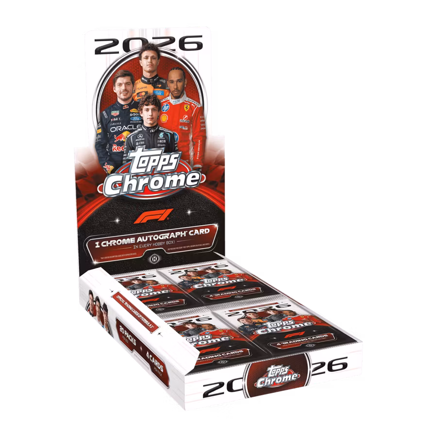 Topps Chrome F1 2026 – Hobby Box First Day Issue
