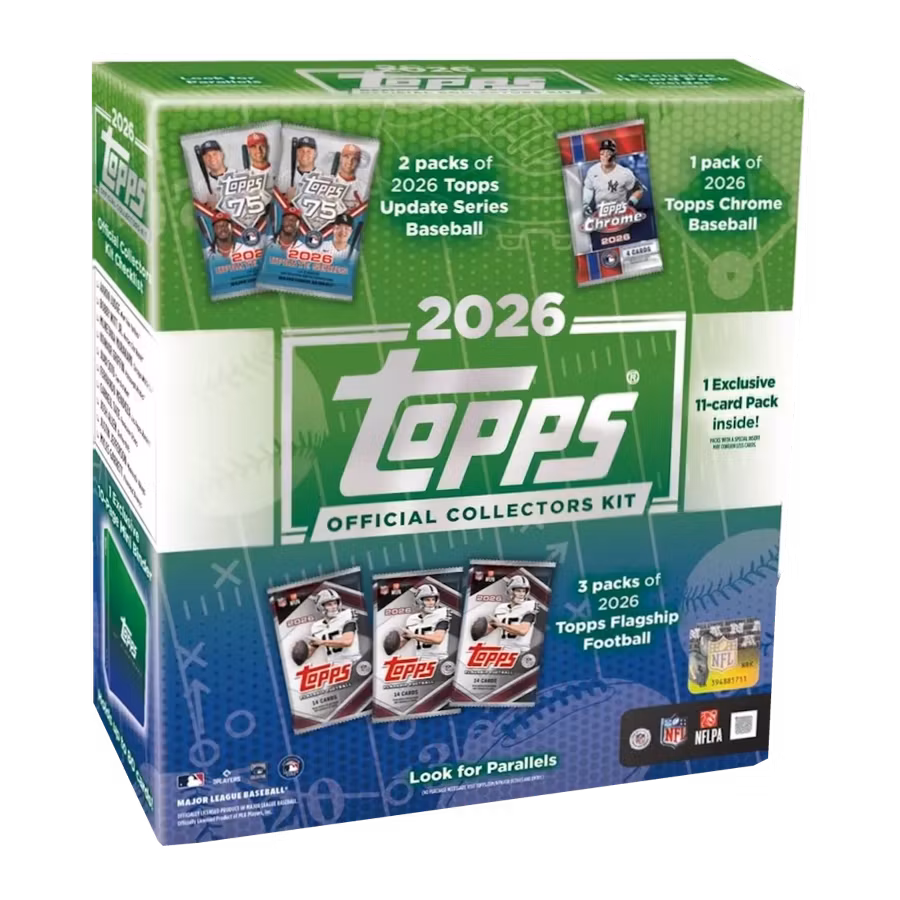 Topps 2026 MLB & NFL – Official Collectors Kit