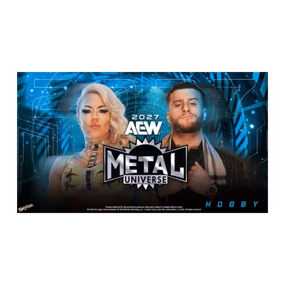 2027 Upper Deck AEW Skybox Metal Universe Wrestling Hobby Box