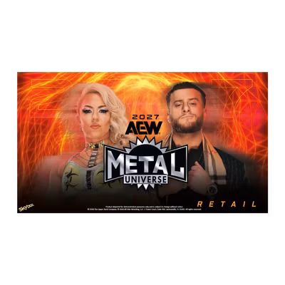 2027 Upper Deck AEW Skybox Metal Universe Wrestling Blaster Box