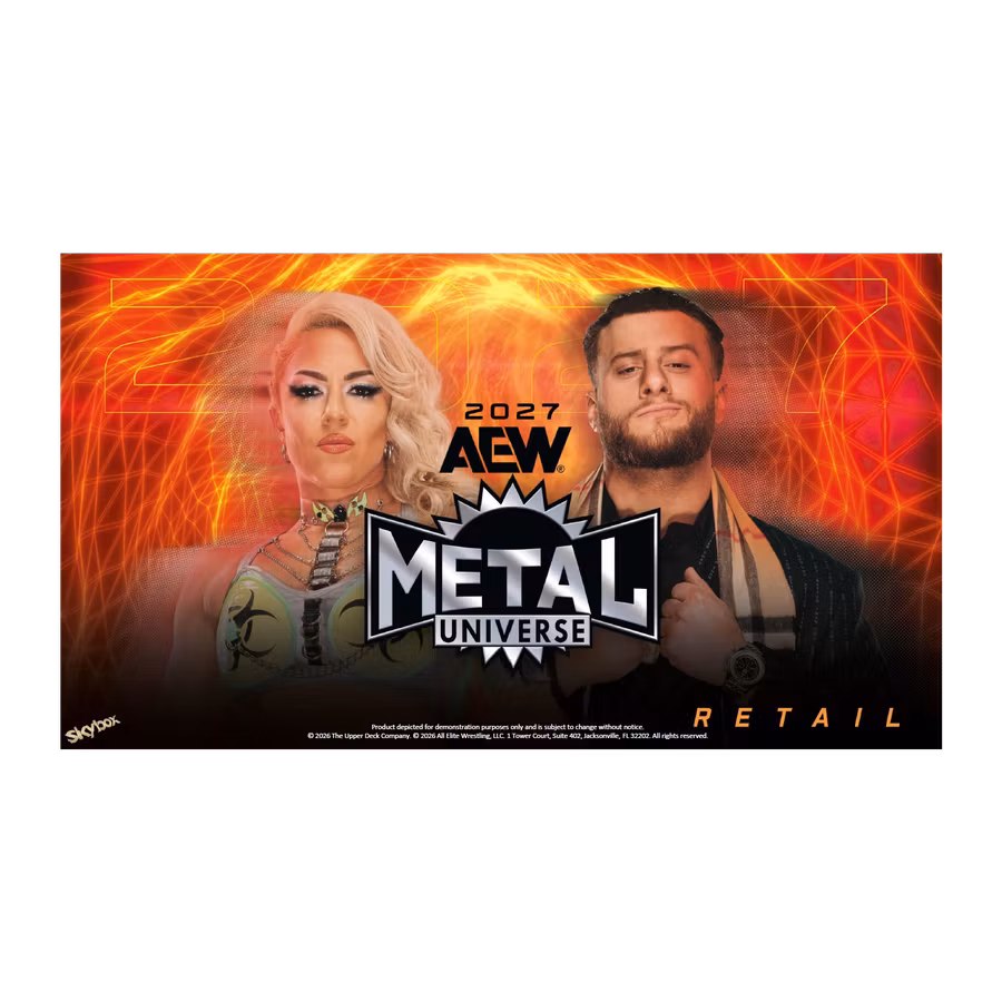 2027 Upper Deck AEW Skybox Metal Universe Wrestling Blaster Box