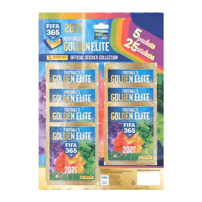 Panini FIFA 365 2027 Sticker Collection – Multipack