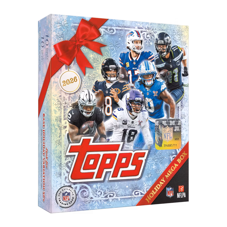 2026 Topps Holiday Football Mega Box