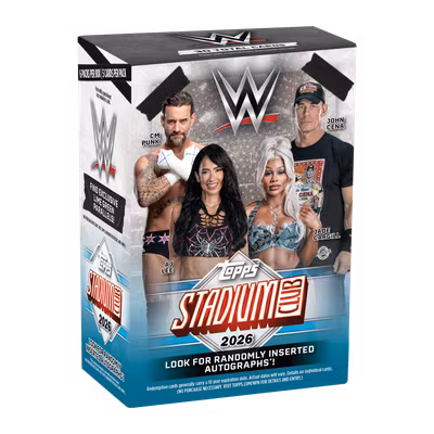 2026 Topps Stadium Club WWE Value Box