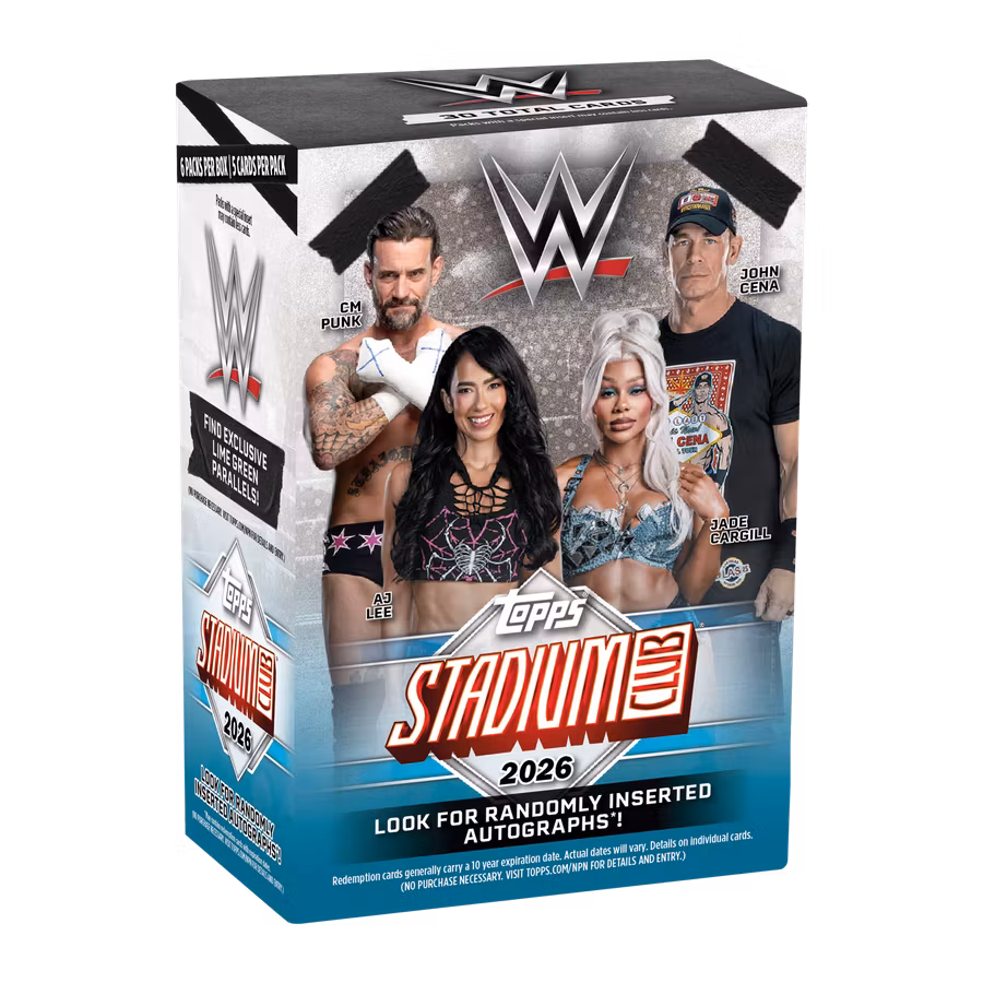 2026 Topps Stadium Club WWE Value Box
