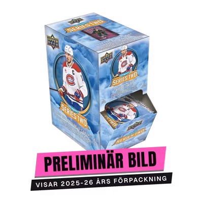 2026-27 Upper Deck Series Two Hockey Retail Gravity Feed Box – Booster Display