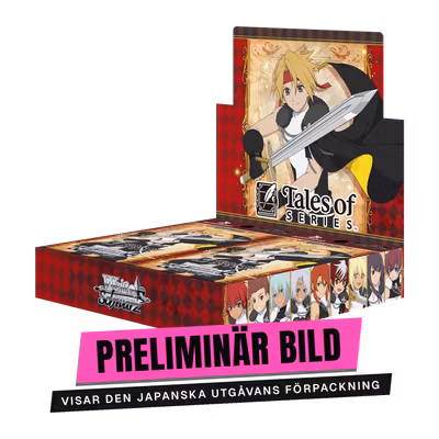 Weiss Schwarz: Tales of Series Booster Display