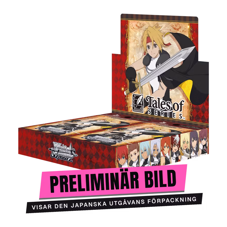 Weiss Schwarz: Tales of Series Booster Display