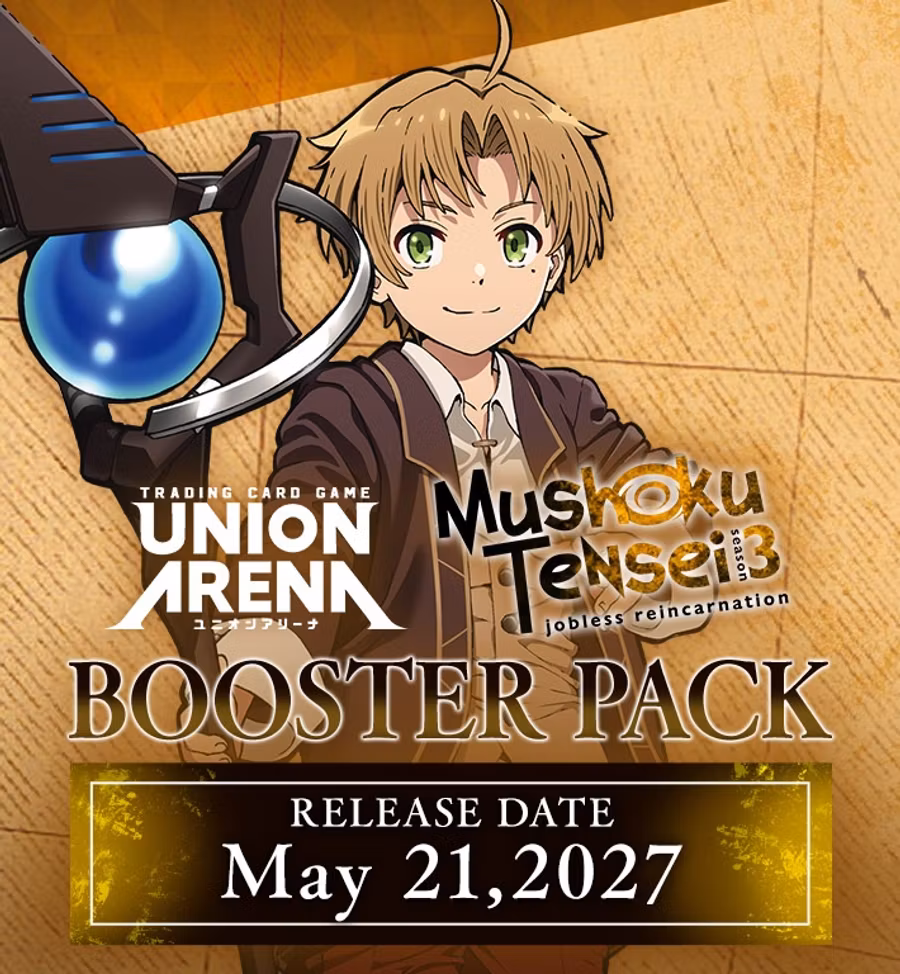 Union Arena: Mushoku Tensei: Jobless Reincarnation Booster Display