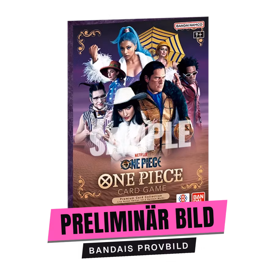One Piece Card Game Live Action Edition Vol.2 Baroque Works Premium Card Collection