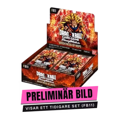Dragon Ball Super Card Game: Fusion World FB13 Booster Display