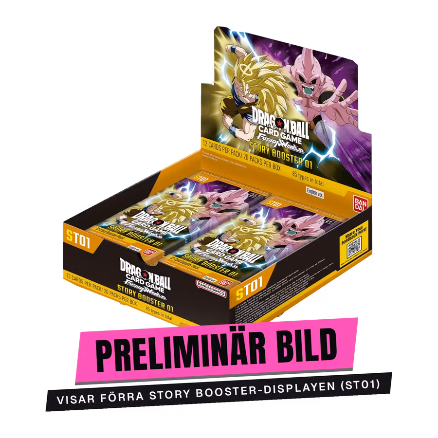Dragon Ball Super Card Game Fusion World – Story Booster Display ST-02